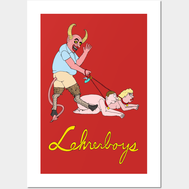 The Devil Wall Art by lehrerboys